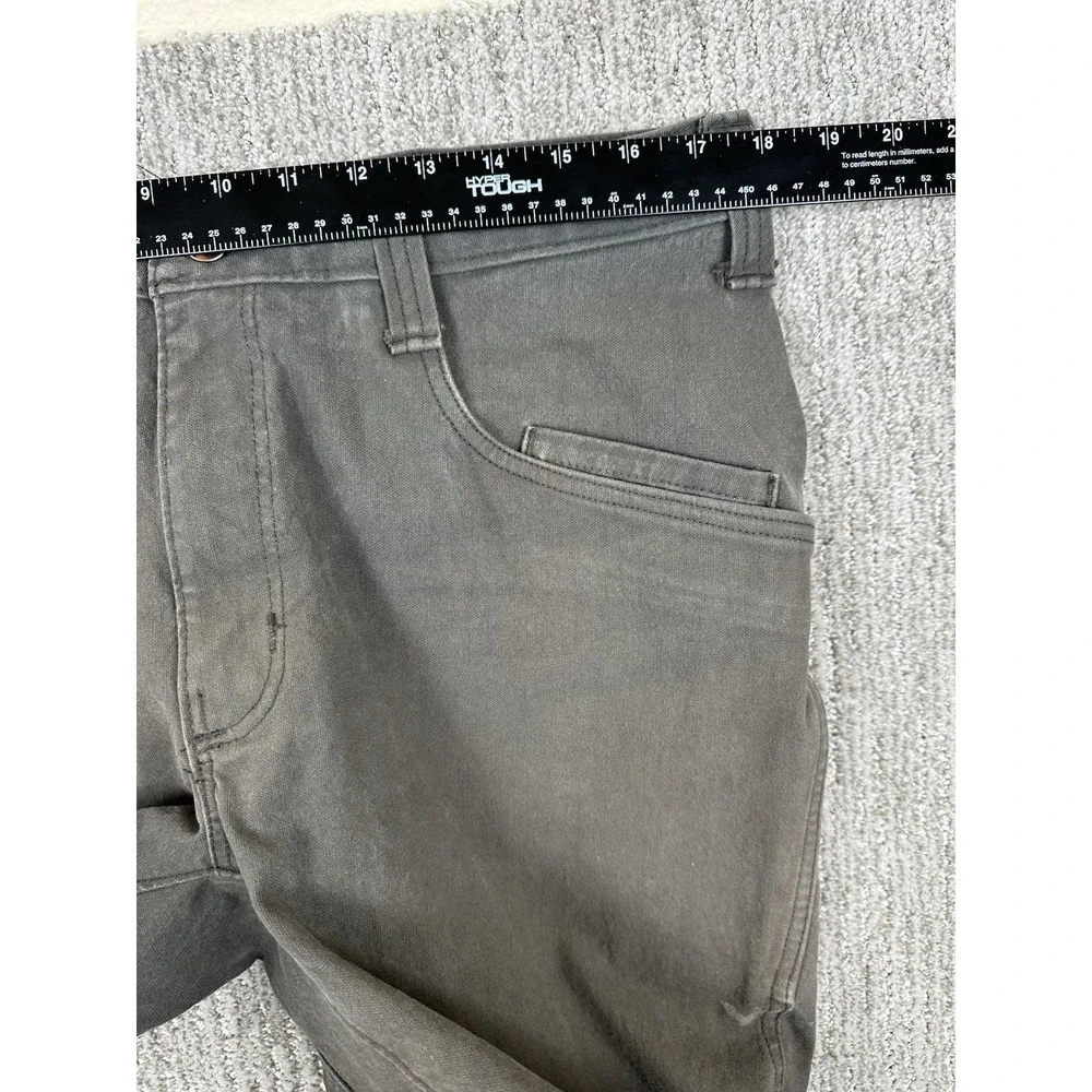 1620 Foundation Pant Men 36x31 Canvas Granite Gray Cordura Workwear Made in USA